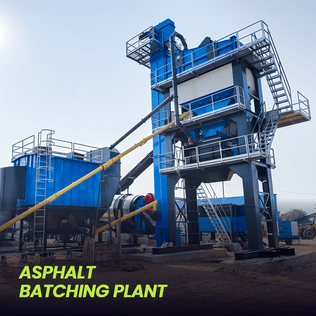 Understanding the asphalt mixing plant layout: Key components