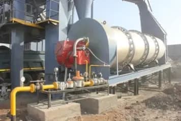 160 TPH asphalt batch mix plant installed near Gandhinagar
