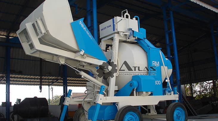 Mini concrete batching plant compact footprint