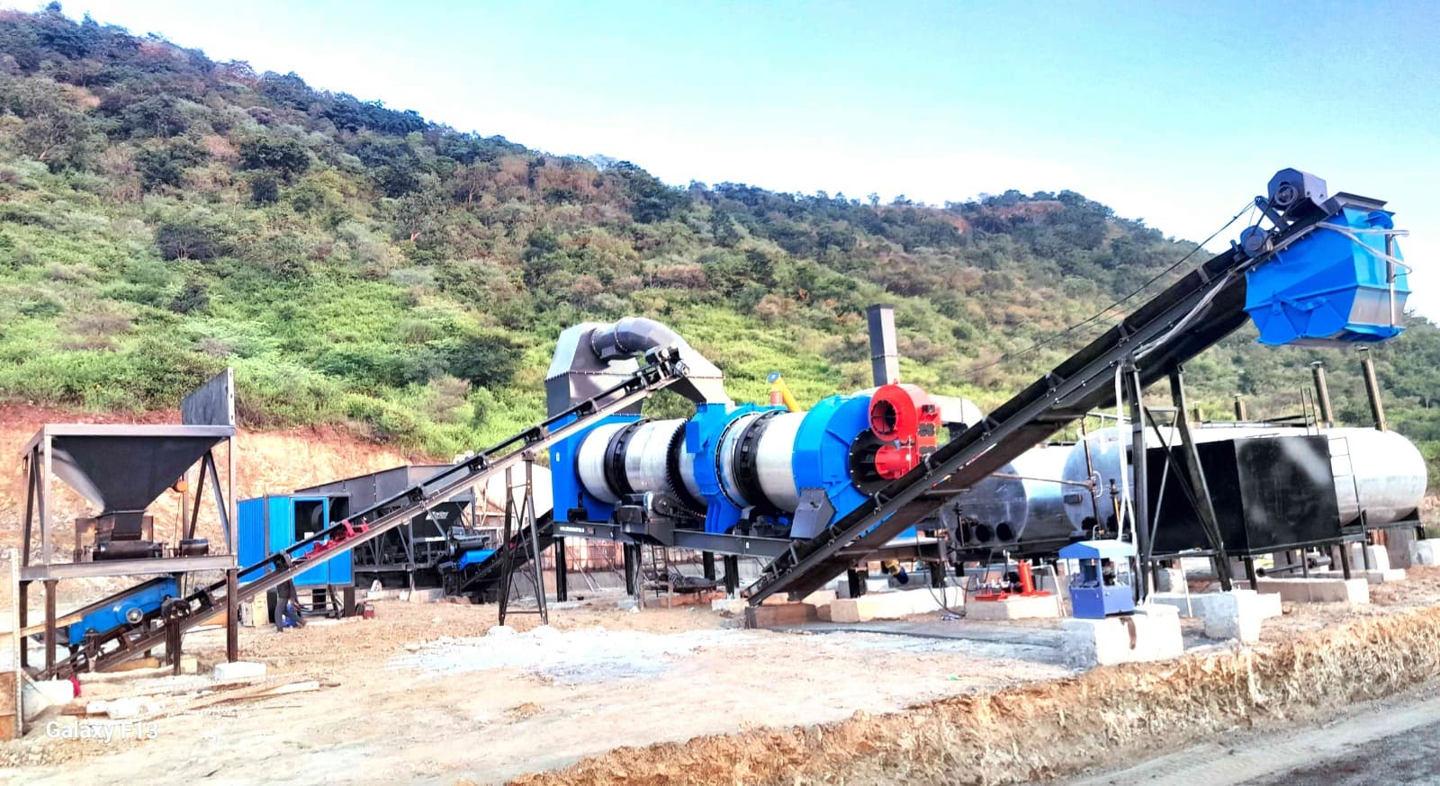 Counter-flow vs parallel flow asphalt plant fuel cost comparison over 5 years