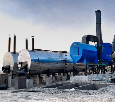Counter Flow Asphalt Plant