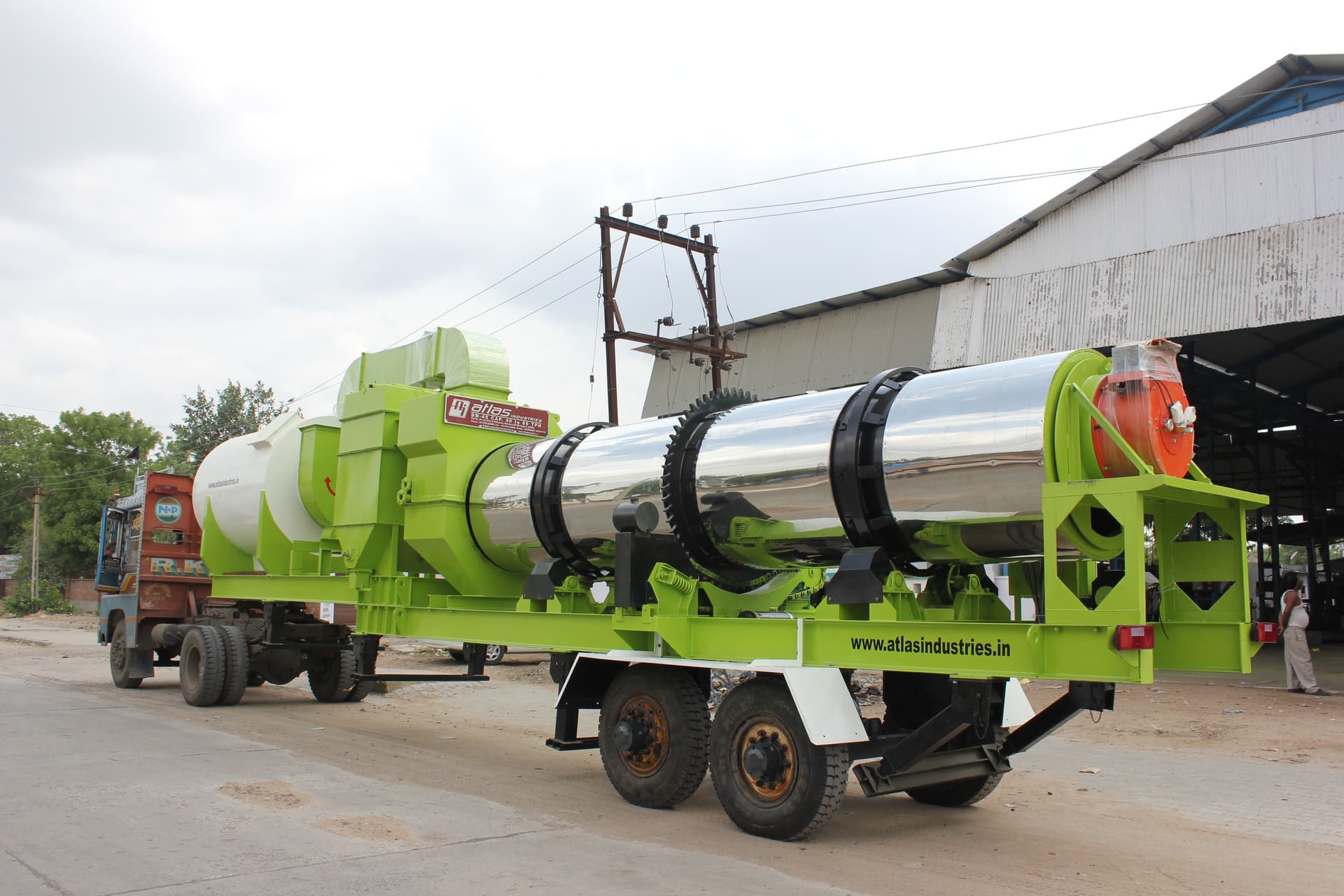 Mobile Asphalt Drum Mix Plants