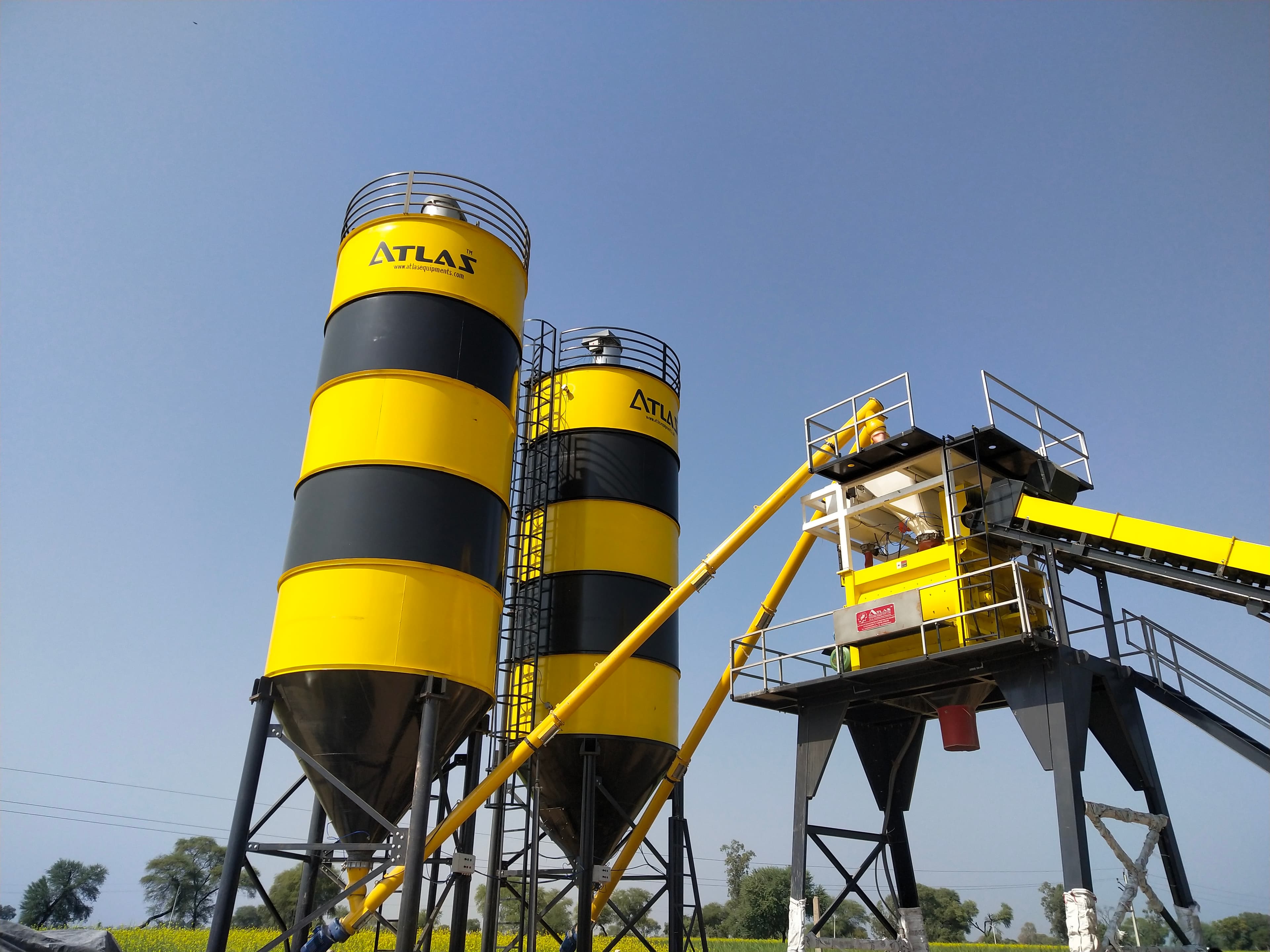 Pan Mixer Concrete Plants