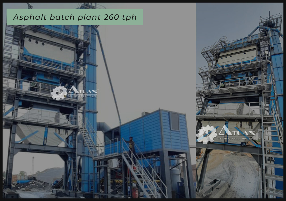 asphalt batch plant process